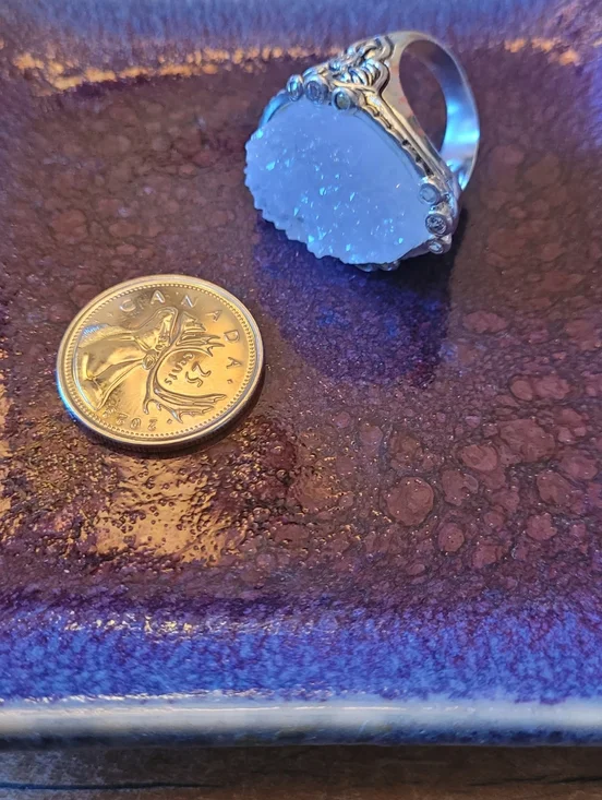 Silpada Beauty In The Rough Ring - Picture 6 of 6